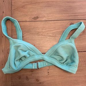 Blue billabong bikini top